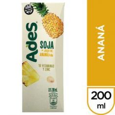 Alimento Liquído De Ananá Ades 200Ml