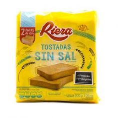 Tostadas Clásicas Sin Sal Riera 200Gr