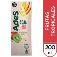 Jugo De Soja Y Frutas Tropical Ades 200Ml