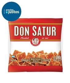 Don Satur Bizcochos Agridulces X 200 Grs.