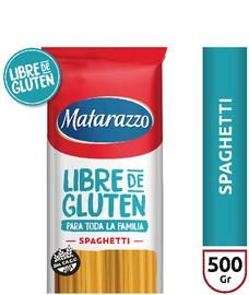Fideos Spaghetti Libre De Gluten- Matarazzo 500Gr