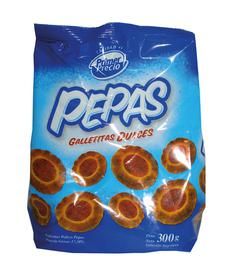Galletitas Pepas Primer Precio 300Gr