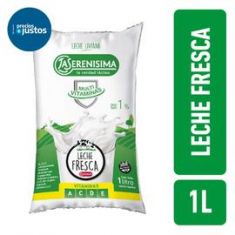 Leche Fresca Descremada 1% Sachet La Serenisima 1 Lt.
