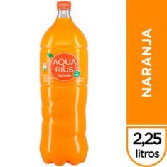 Agua Saborizada Sabor Naranja Sin Gas Aquarius 2250Cc