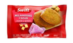 Milanesa De Soja Rellena De Jamón Y Queso Swift 380Gr