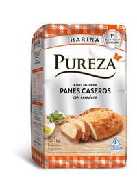 Harina Con Levadura Para Pan Casero Pureza 1Kg