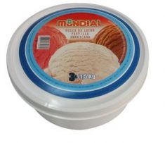 Helado De Dulce De Leche, Americana Y Frutilla Mondial 1500Gr