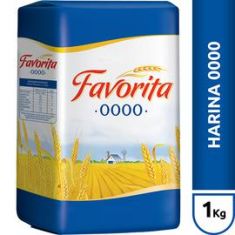 Harina 0000 Con Vitamina Zinc Favorita 1Kg