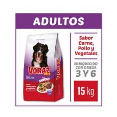 Alimento Para Perros Adultos Mix Voraz 15Kg
