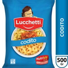Fideos Coditos Lucchetti 500Gr