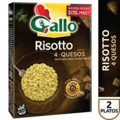 Risotto 4 Quesos Gallo 240Gr