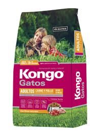 Alimento Para Gatos Sabor Carne Y Pollo Kongo 500Gr