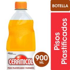Limpiador Líquido Para Pisos Plastificados Ceramicol 900Cc