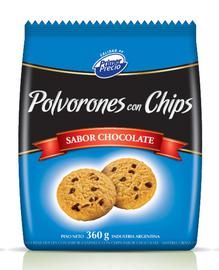 Polvoron Con Chips De Chocolate Primer Precio 300Gr