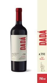 Vino Fino Art Malbec Dada 750Ml