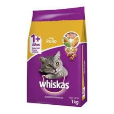 Alimento Para Gato Adulto De Pollo Whiskas 1Kg