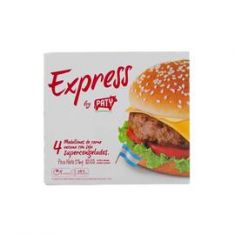 Hamburguesas Express Paty X 4 Un. 276 Grs.