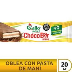 Chocobar Gallo 20Gr