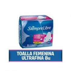Toallitas Femeninas Siempre Libre 8Un