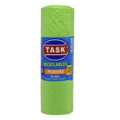 Bolsa Rollo Verde 45X60 Task 20Un