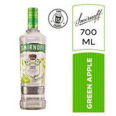 Vodka Green Apple Smirnoff 700Ml