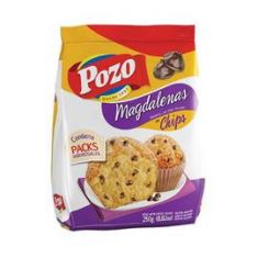 Magdalenas Con Chips De Chocolate Pozo 220Gr