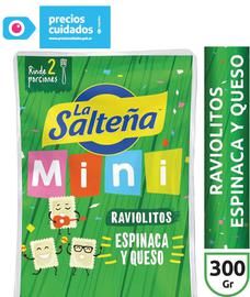 Ravioles Espinaca Y Queso La Salteña 450Gr