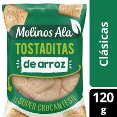Tostadita Arroz Clasico Molinos Ala 120Gr